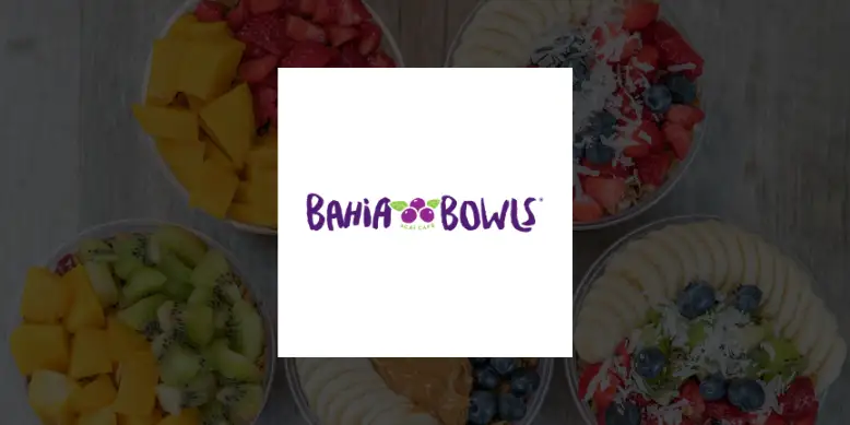 Bahia Bowls Nutrition Facts