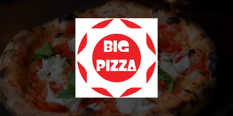 Big Pizza Menu