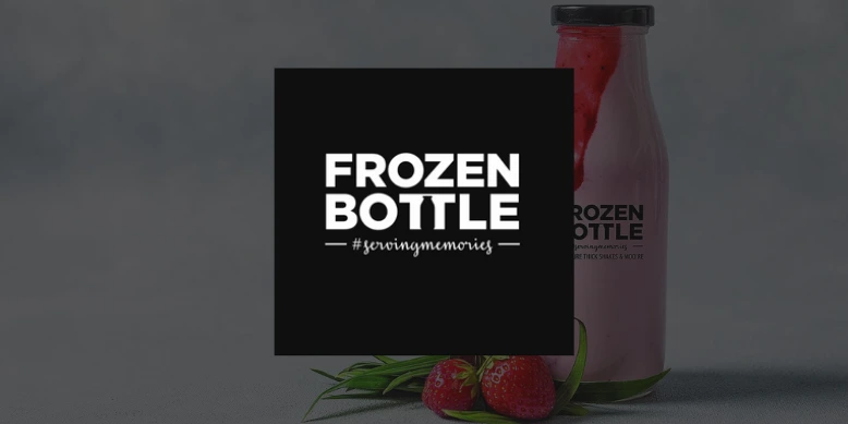 Frozen Bottle Menu