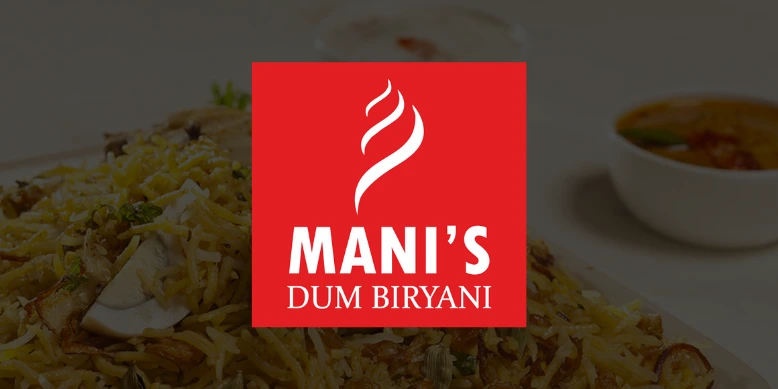 Mani's Dum Biryani Menu